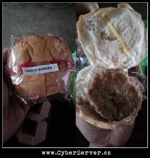 Kvalitní cheese burger