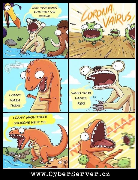 Dinosaurus a Koronavirus