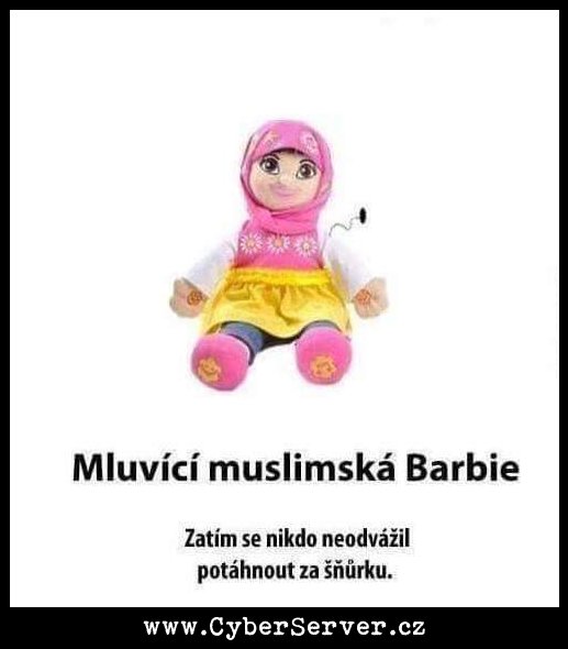Mluvící muslimská Barbie