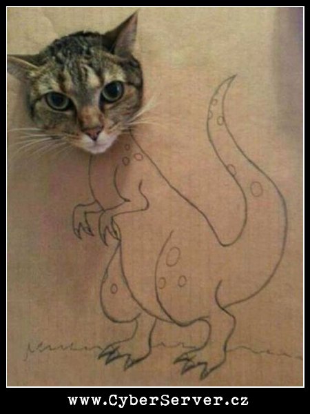 Kočka dinosaurus